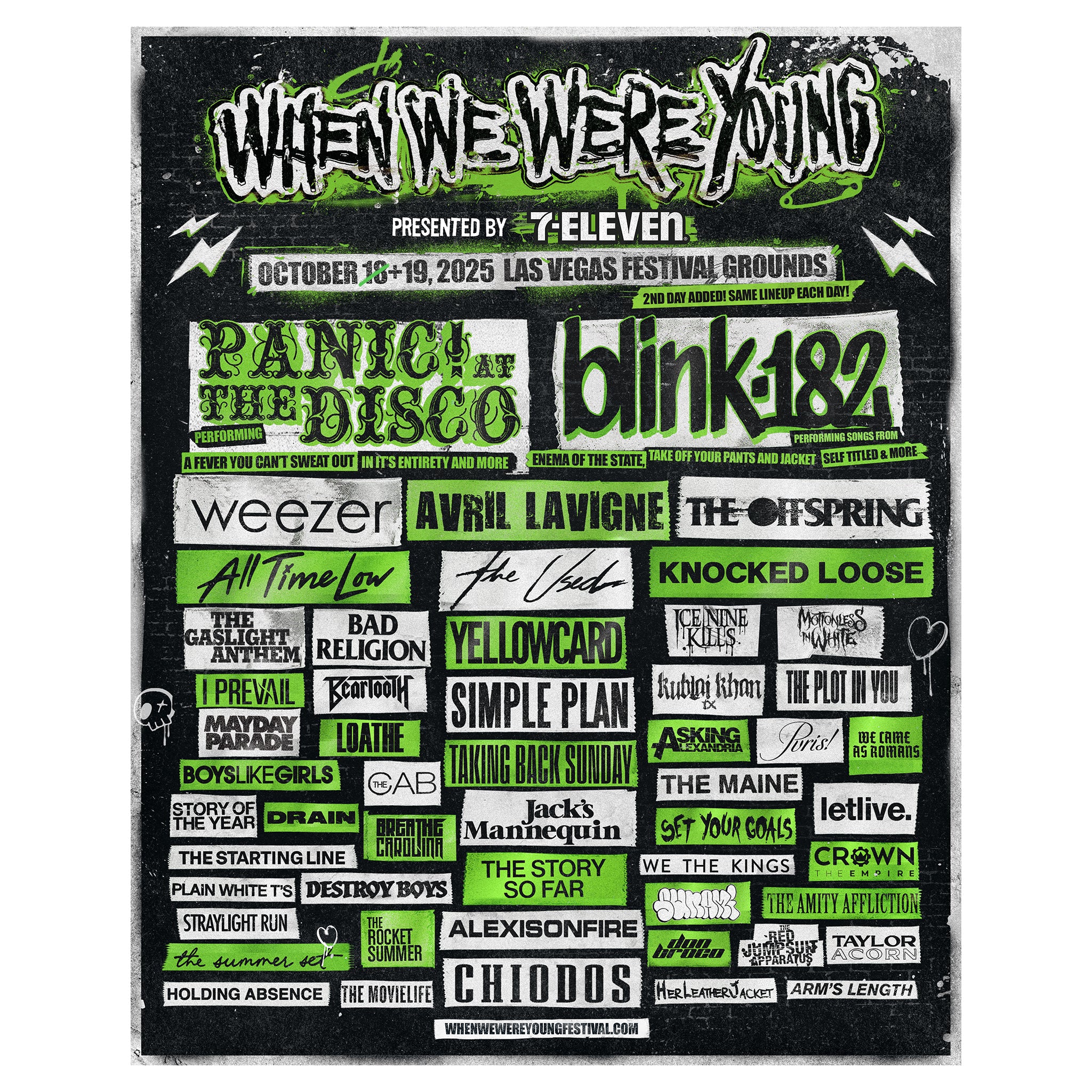 2025 When We Were Young Commemorative Poster