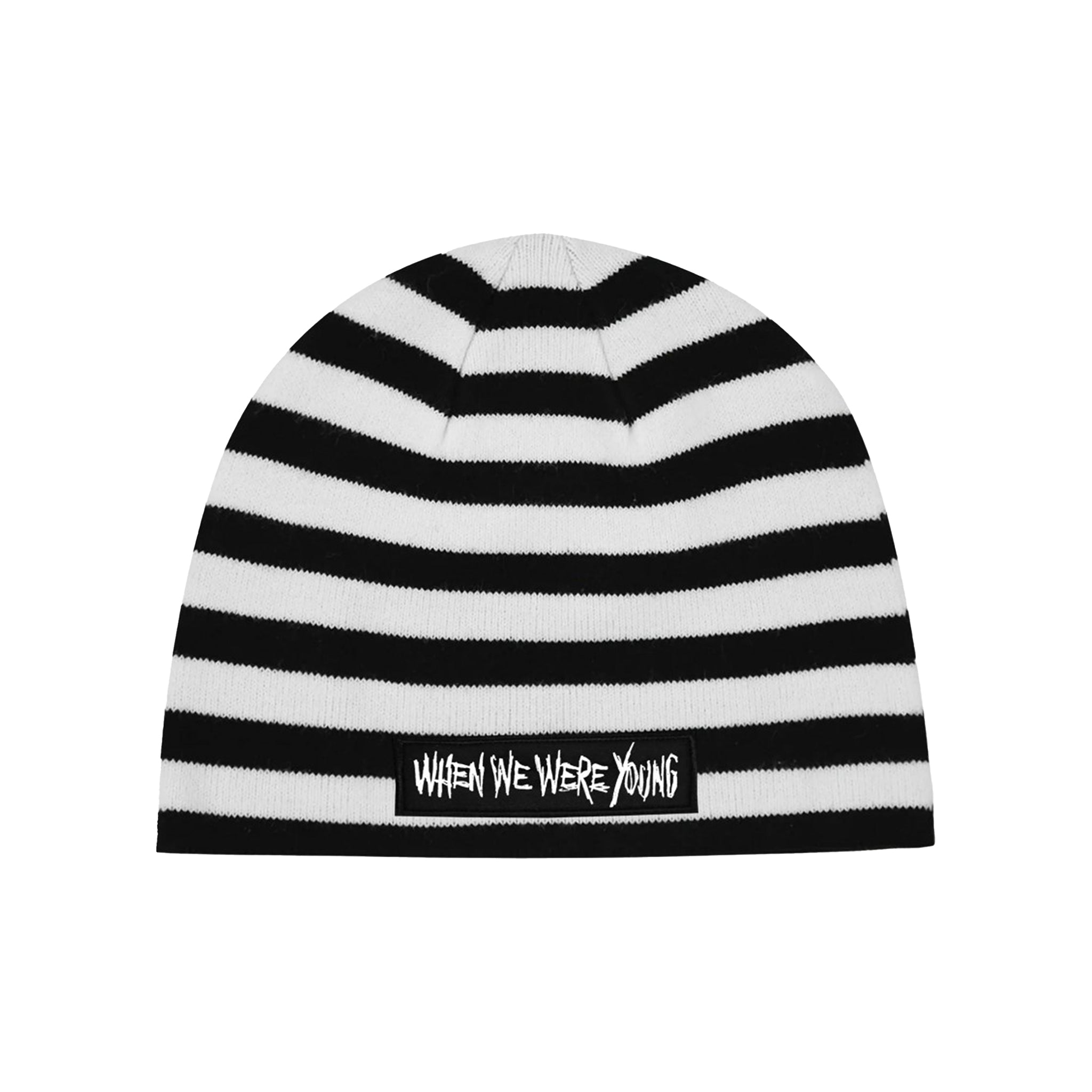 Logo Striped Beanie