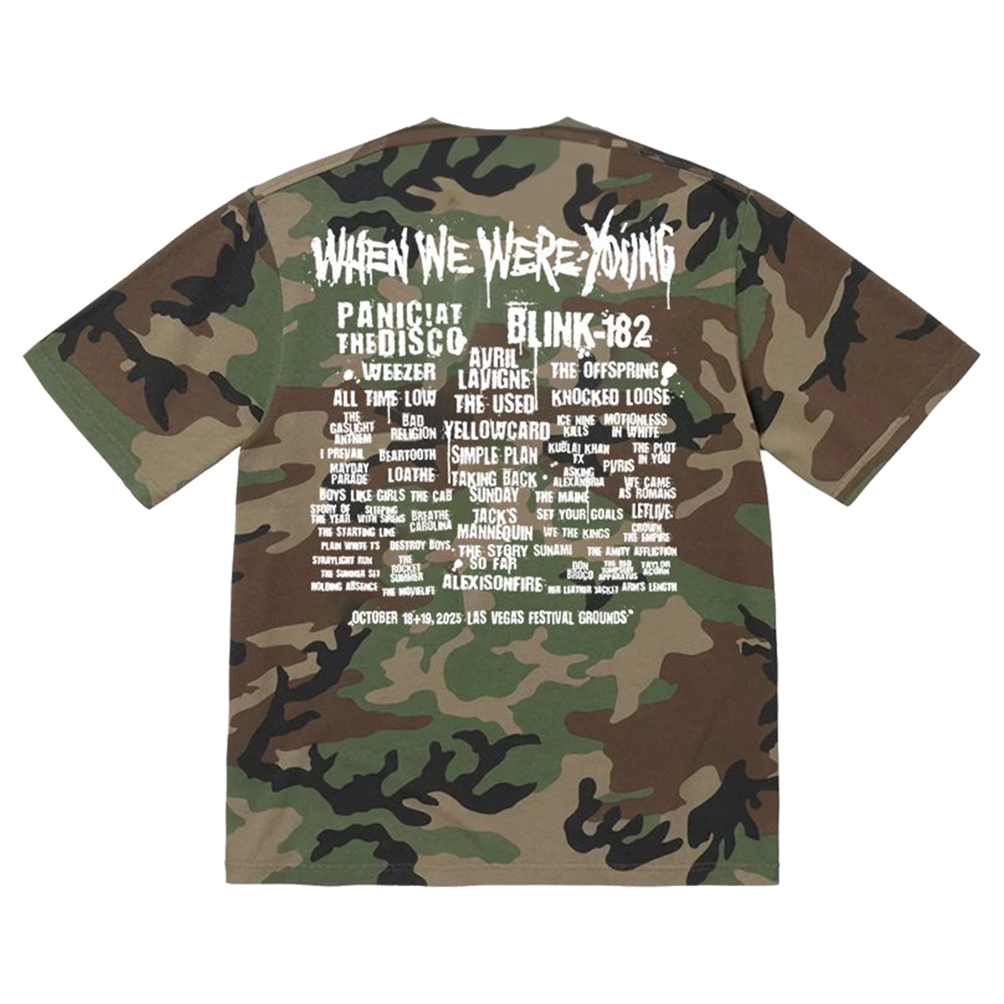 Camo Dog Lineup Tee