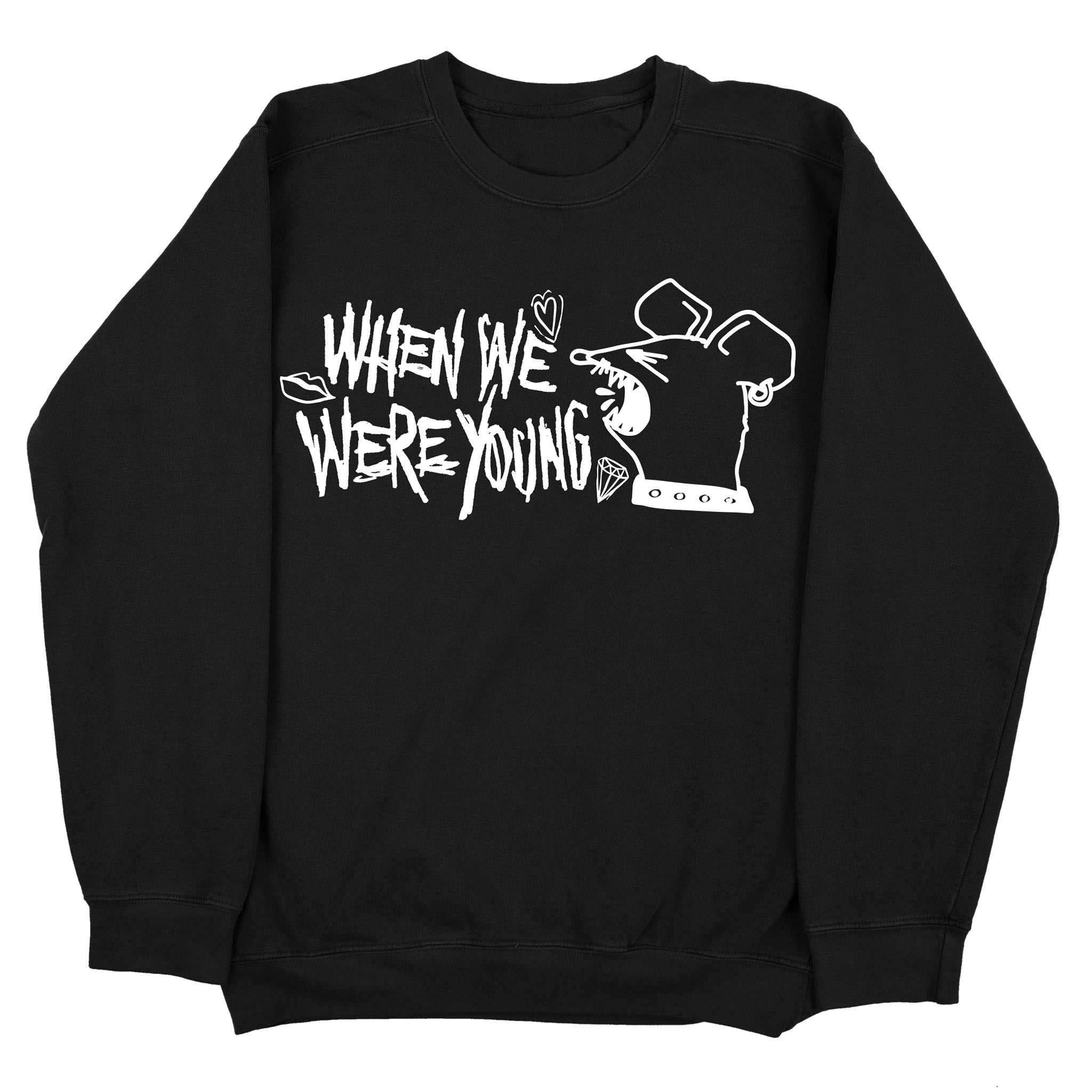 Screaming Rat Lineup Crewneck Sweatshirt