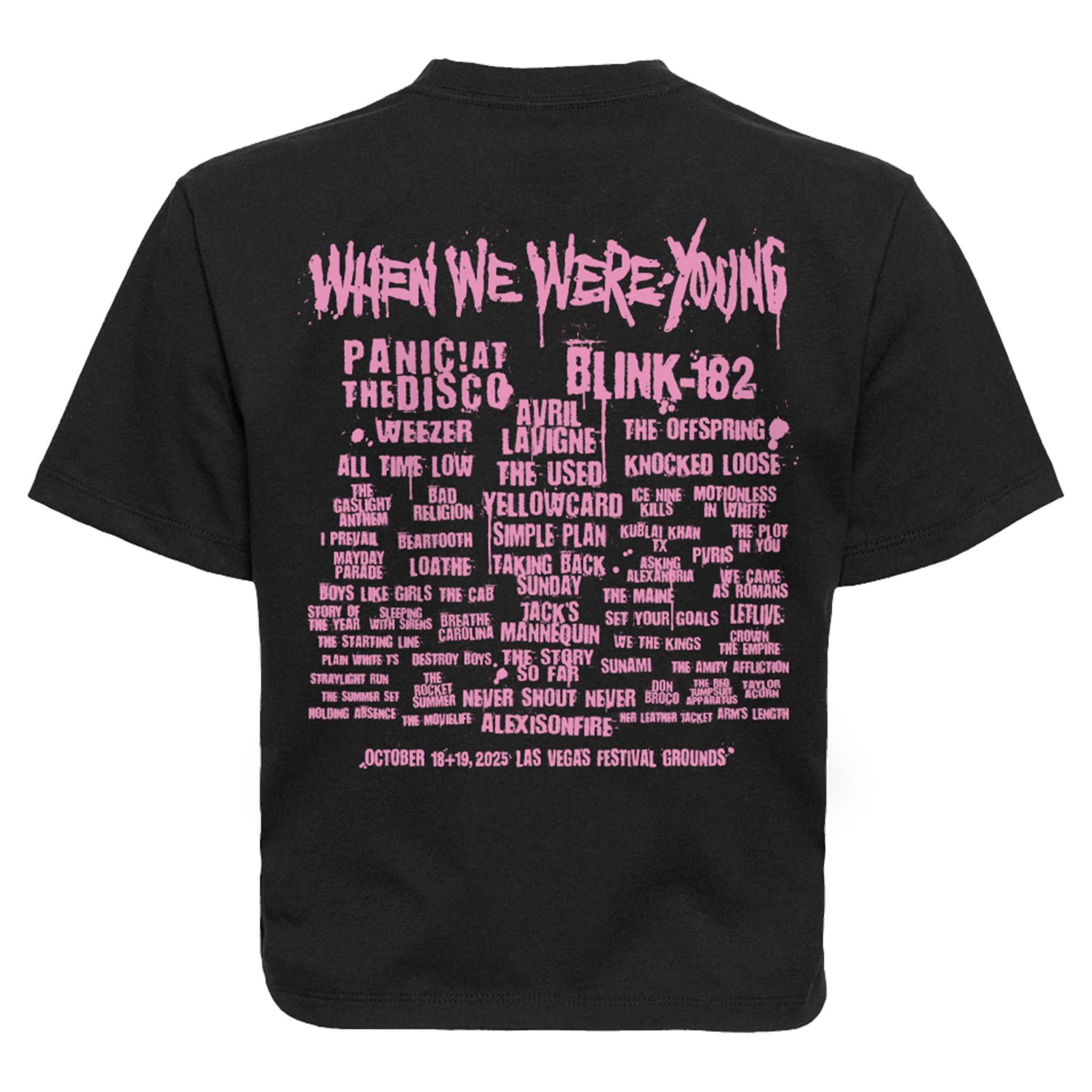 Women's Winged Heart Lineup Boxy Tee (Pre-order)
