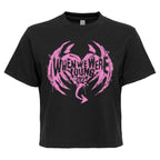 Women's Winged Heart Lineup Boxy Tee (Pre-order)