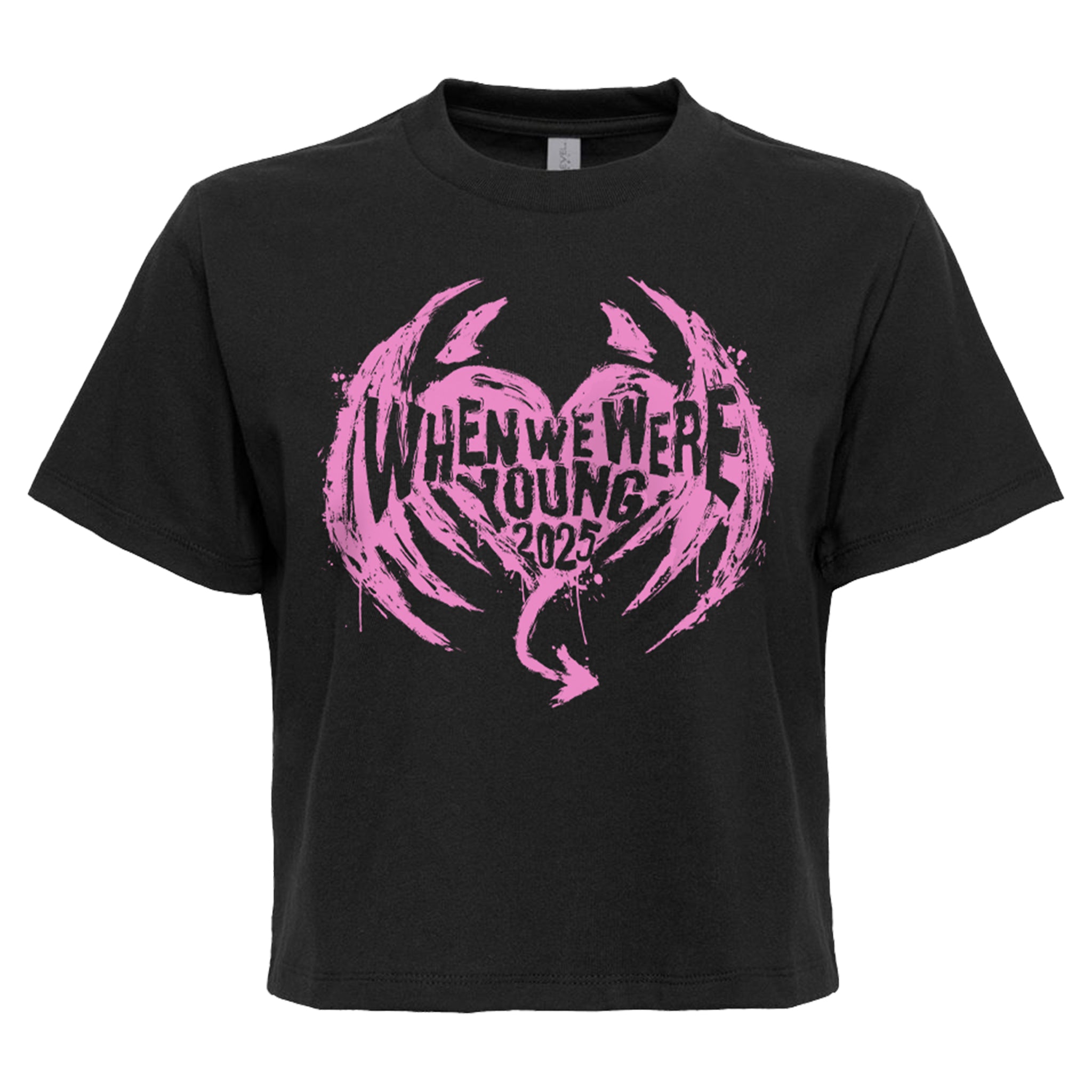 Women's Winged Heart Lineup Boxy Tee (Pre-order)