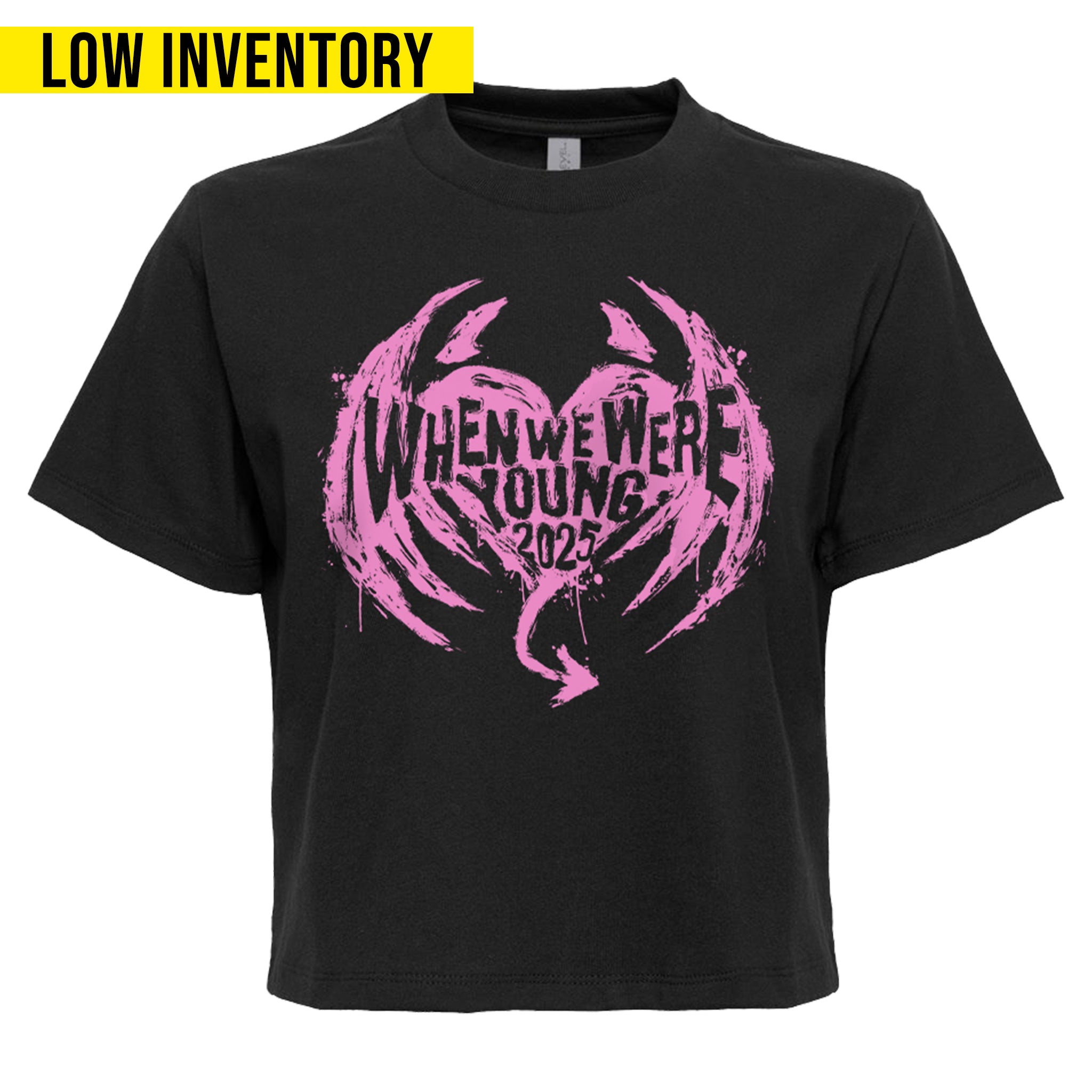 Women's Winged Heart Lineup Boxy Tee (Pre-order)